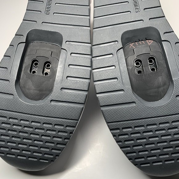 Shimano White Cycling Spinning Shoes IC3 SH-IC300W Woman EU Size 44 US 11.2 - Picture 11 of 13